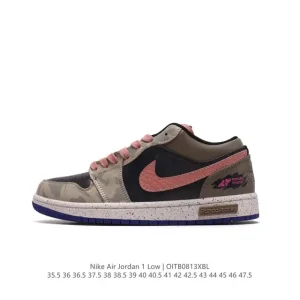 Jordan Air 1 Low Panda Retro Classic Low-Top Basketball Shoes