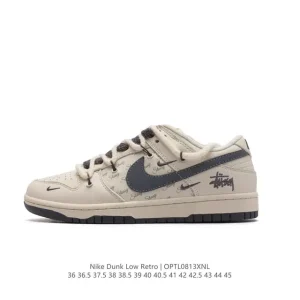 Nike Dunk Low Deconstructed Double Laces Retro Skate Shoes
