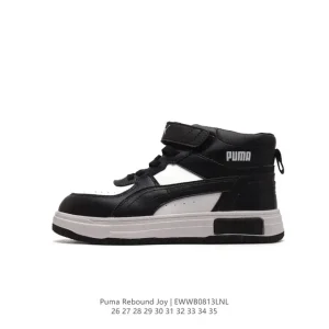 Puma Rebound Joy Kids High-Top Casual Shoes for Boys and Girls