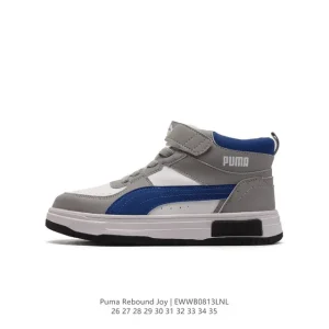 Puma Rebound Joy Kids High-Top Sneakers for Boys and Girls