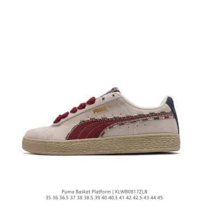 PUMA Basket Platform Rihanna Women's Thick Sole Sneakers