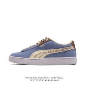 PUMA Suede Expedition Low Top Casual Sneakers for Men and Women