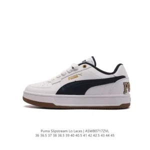 Puma Slipstream Laces Vintage Leather Sneakers for Men and Women