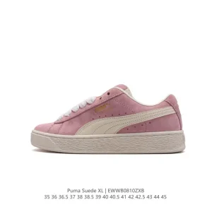PUMA Suede XL Low Top Retro Casual Sneakers with Thick Sole