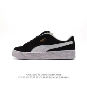 PUMA Suede Skate Low Top Retro Casual Sneakers for Men and Women