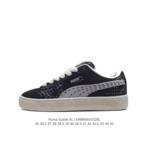 PUMA Suede XL Low Top Retro Casual Sneakers for Men and Women