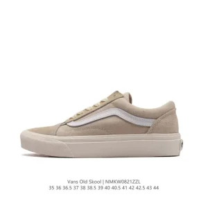 Vans OG Old Skool Low-Top Skate Shoe in Classic Black and White