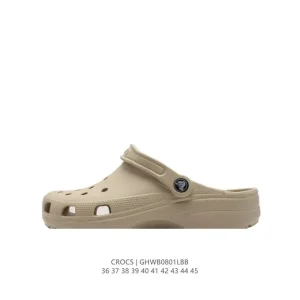 Crocs Unisex Classic Clog Sandals Thick Sole Height Increase Beach Shoes