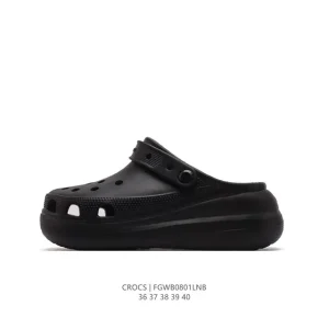 Crocs Women's Thick Sole Platform Sandals with Comfortable Footbed
