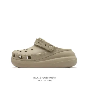 Crocs Women's Platform Sandals Summer Beach Shoes for Casual Wear