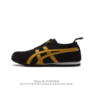 ASICS Onitsuka Tiger Mexico 66 Classic Canvas Sneakers for Men and Women