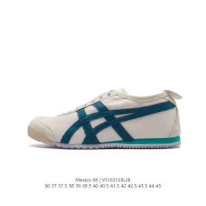 ASICS Onitsuka Tiger Mexico 66 Classic Canvas Sneakers Unisex Vintage Style
