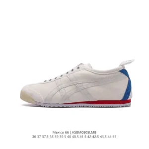 ASICS Onitsuka Tiger Mexico 66 Classic Vintage Canvas Sneakers