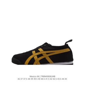ASICS Onitsuka Tiger Mexico 66 Classic Vintage Canvas Sneakers