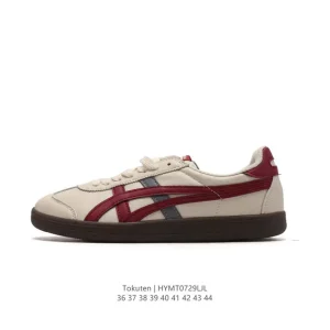 ASICS Onitsuka Tiger Mexico 66 Classic Vintage Leather Sneakers