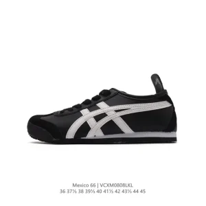 ASICS Onitsuka Tiger Mexico 66 Classic Retro Leather Sneakers