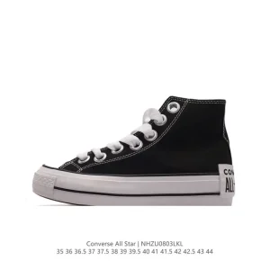 Converse All Star High Top Unisex Platform Shoes Vintage One Star Canvas Sneakers