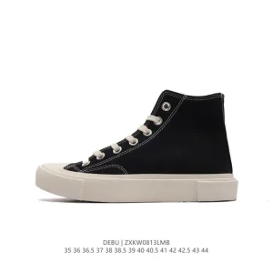 Debu Classic Slip-On High Top Canvas Shoes for Men and Women
