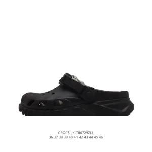 Crocs Unisex Thick Sole Platform Sandals for Beach and Casual Wear