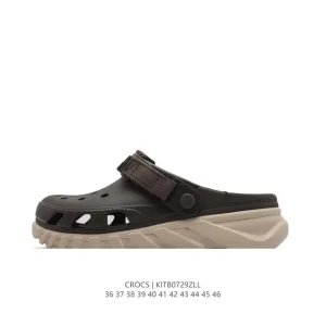 Crocs Unisex Thick Sole Sandals for Beach and Casual Wear