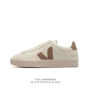 Veja Esplar White Leather Sneakers for Men and Women