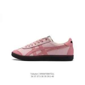 ASICS Tokuten Unisex Retro Running Shoes Leather Low-Top Sneakers