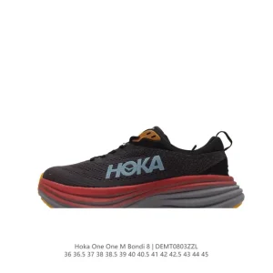 HOKA Bondi 8 Running Shoes for Men and Women Lightweight Cushion Road Runners