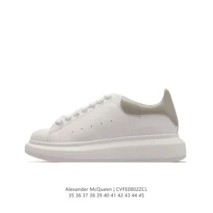 Alexander McQueen McQ Smooth Leather Thick Sole Glow Tail Sneakers