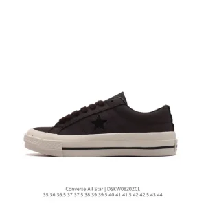 Converse All Star Low Top Leather Unisex Casual Sneakers Vintage Style