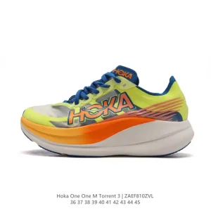 HOKA Torrent 3 Trail Running Shoe for Men and Women Lightweight Breathable Cushioning Grip