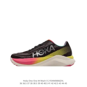 HOKA Mach 6 Supercritical EVA Lightweight Racing Trainer for Advanced Runners