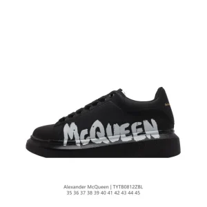 Alexander McQueen MCQ Chunky Sneakers with Flash Heel and Smooth Leather