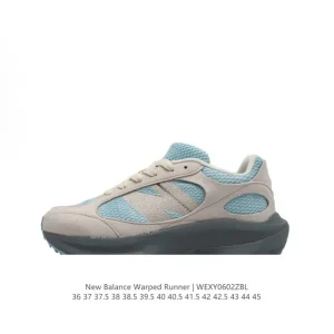 New Balance Warped Runner Vintage Style Shoes with Thick Sole
