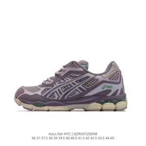ASICS GEL-NYC Retro Street Sneaker with Gel Cushioning and Thick Sole