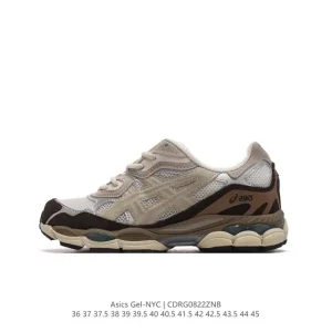ASICS GEL-NYC Retro Street Style Sneakers with Gel Cushioning Technology