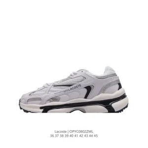 Lacoste Men Women Fashion Outdoor Chunky Sneakers Breathable Mesh
