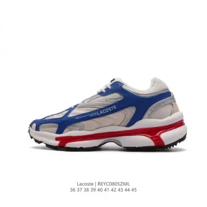 Lacoste Fashion Outdoor Casual Trendy Sneakers Thick Sole Chunky Shoes