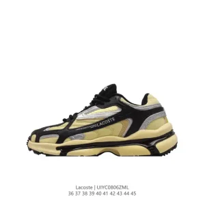 Lacoste Men's Women's Fashion Outdoor Casual Chunky Sole Sneakers