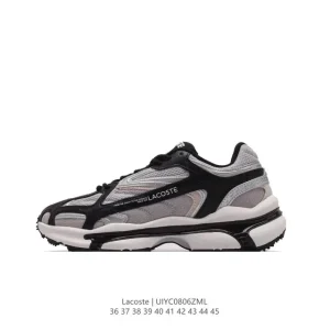Lacoste Fashion Outdoor Casual Chunky Sole Sneakers for Men and Women