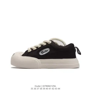 Ouder Chunky Smile Canvas Shoes for Men and Women