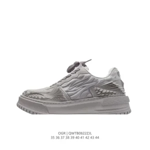 OGR Dragon Scale Series 3D Rubber Shell Thick Sole Low-Top Skateboard Shoes