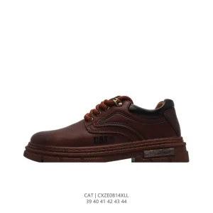 Cat Men's Classic Low-Top Leather Boots with Goodyear Welt
