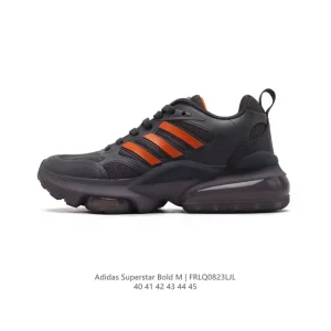 Adidas Superstar Bold W Men's Retro Thick Sole Comfort Running Shoes