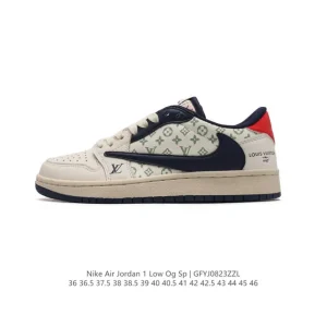 Jordan Air 1 Low SP Military Blue Reverse Swoosh LV Edition