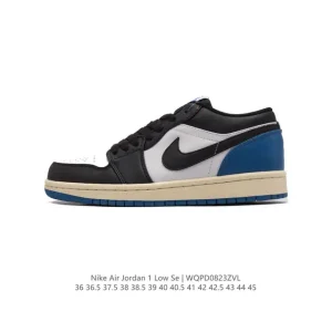 Jordan Air 1 Low Retro Classic Leather Basketball Shoes