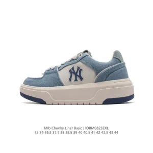 MLB Chunky Liner Basic Retro Street Sneakers for Men and Women