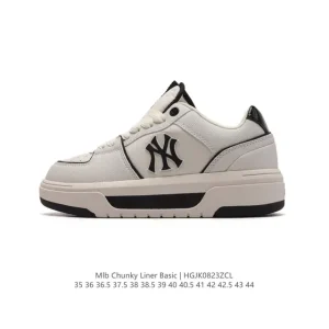 MLB Chunky Liner Basic Street Style Retro Sneakers for Men and Women
