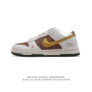 Nike SB Dunk Low Pro X LV Louis Vuitton Collaboration Skate Shoes