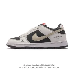 Nike SB Dunk Low Pro X Louis Vuitton Collaboration Skateboarding Shoes