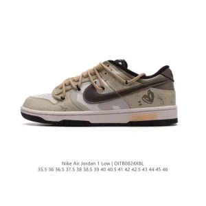 Air Jordan 1 Low OG 'Deconstructed' Basketball Shoes